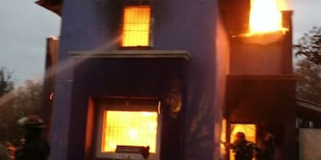 Incendio en una casa de Mendiolaza\u002E