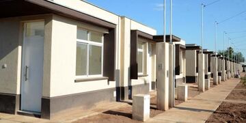 Casas entregadas por el gobierno de mendoza