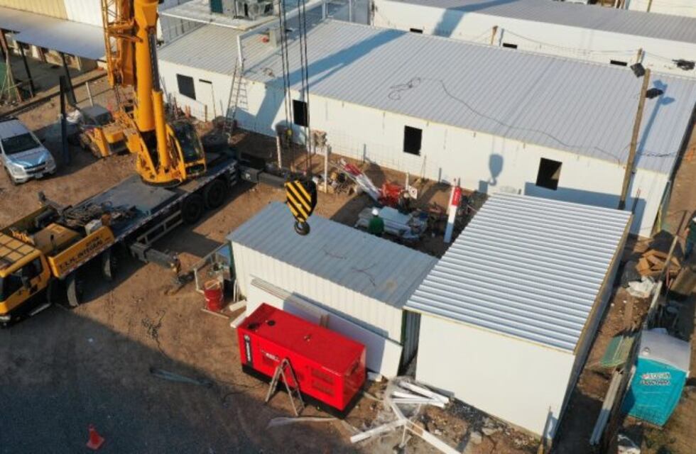 Perotti habilita en Villa Constitución el segundo hospital modular en Santa Fe