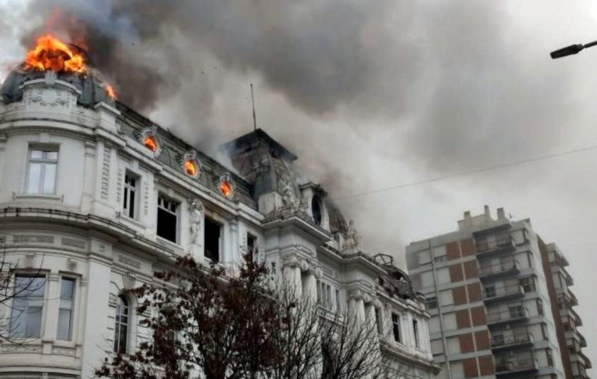 Incendio Banco Nación