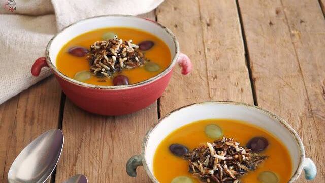Receta de vendimia: crema de calabaza al curry con uvas (Foto: Archivo)