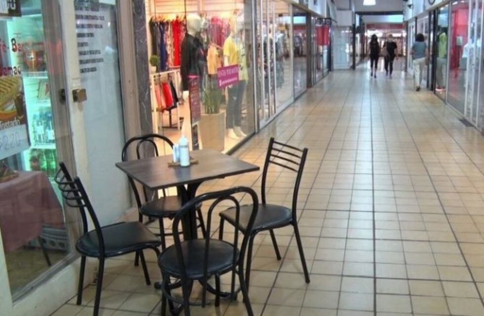 Por la pandemia muchos locales de las galerías del centro han cerrado