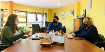 El intendente de Eldorado tuvo una reunión con la diputada provincial María Cristina Bandera
