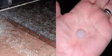 Llegó la tormenta Santa Rosa a Paraná y persiste el alerta meteorológico