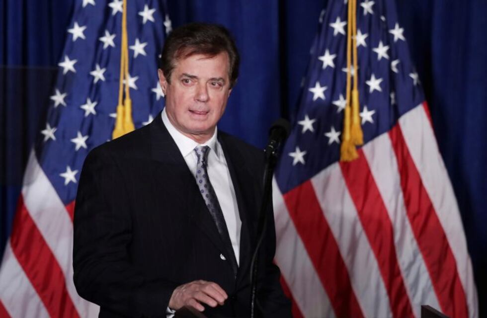 Arrestaron al ex jefe de campaña de Donald Trump por presunta evasión fiscal y blanqueo de dinero