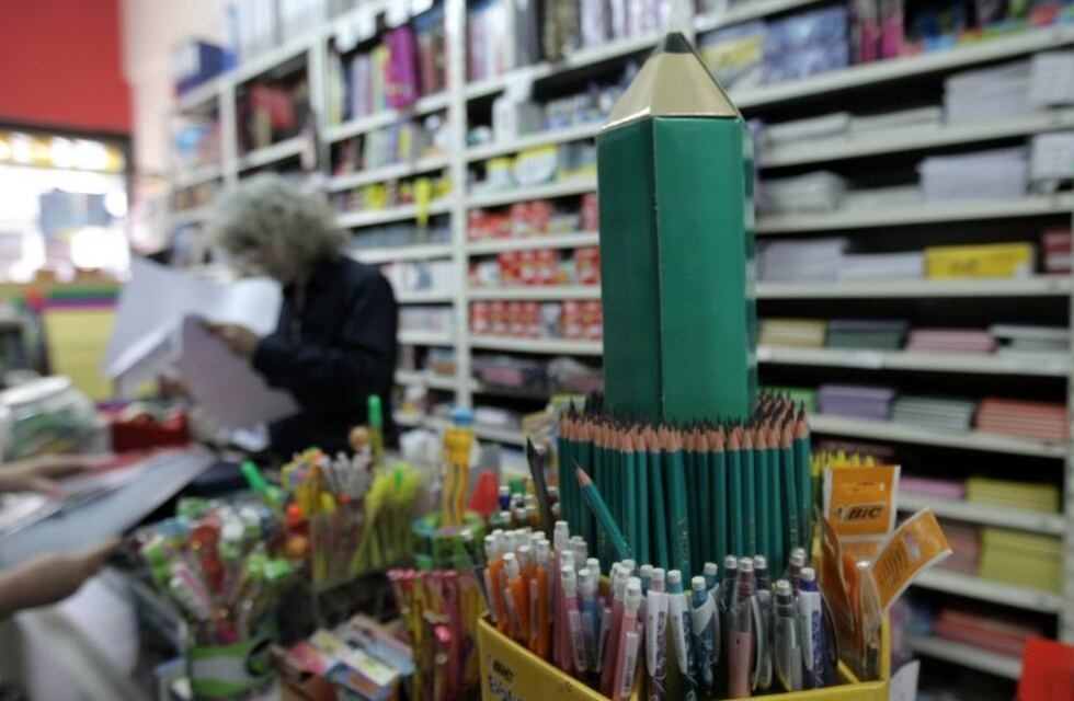 Los útiles escolares en Rosario aumentaron un 11% en relación al año pasado