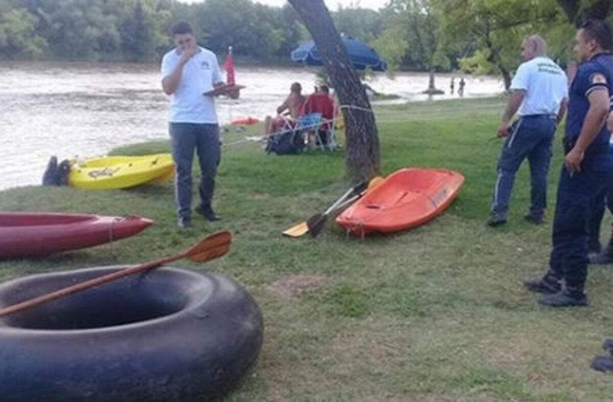 Los kayaks secuestrados por la Policía\u002E