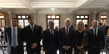 Juraron las nuevas autoridades del Ministerio Pu00fablico de la Acusaciu00f3n y el Servicio Pu00fablico Provincial de la Defensa Penal de Santa Fe.