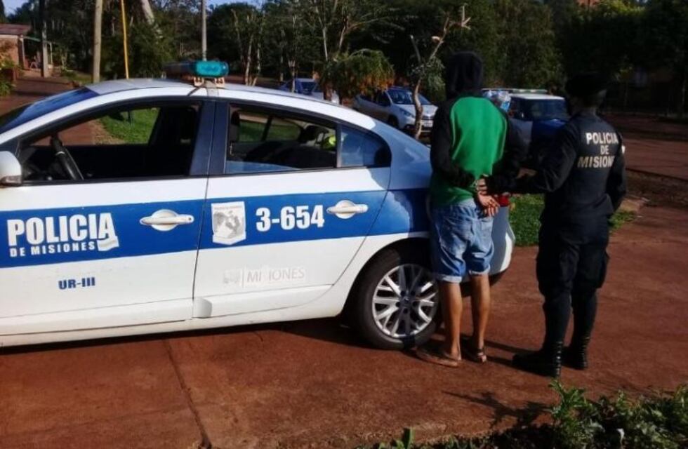 Por causar desorden en la vía pública y desobedecer una medida cautelar, hay dos nuevos detenidos en Eldorado
