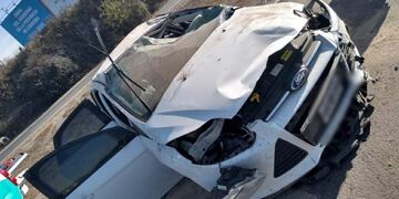 Malagueño: accidente de tránsito en la autopista Córdoba - Carlos Paz