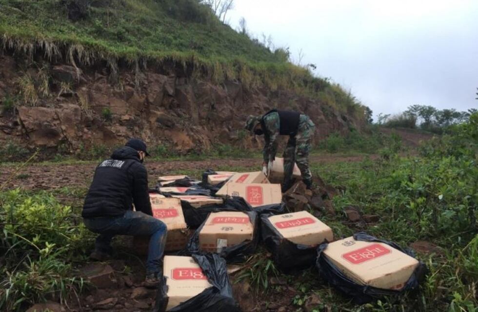 Secuestran una carga de 7.500 paquetes de cigarrillos de contrabando