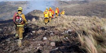 Está controlado el incendio en Alpa Corral\u002E