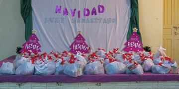 Cena de noche buena para las personas en situación de calle
