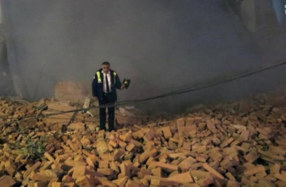 "La responsabilidad es del profesional a cargo, en este caso, del ingeniero Antonio J. Fortino", afirmó Berarducci