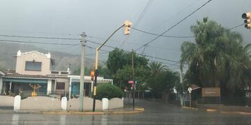 Lluvia en Carlos Paz