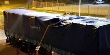 Olavarría: instalaron un arco sanitario y lo rompieron en menos de un día