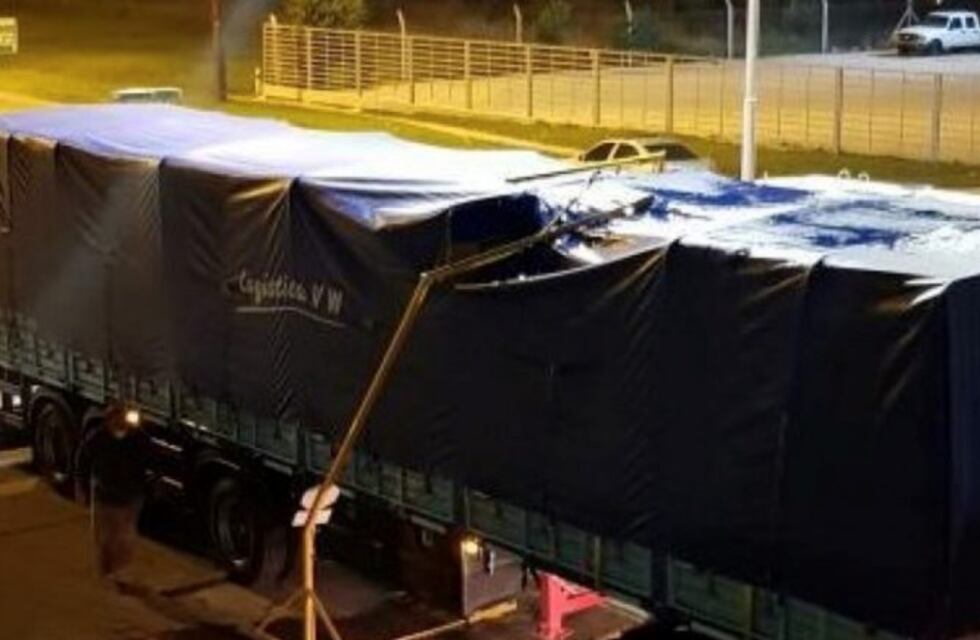 Olavarría: instalaron un arco sanitario y lo rompieron en menos de un día