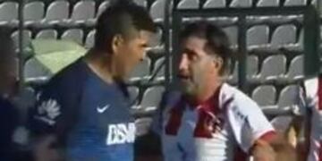 Pelea entre Boca y River de Uruguay