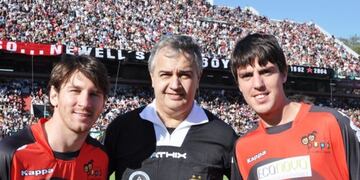Una nueva foto de Messi con la camiseta de Newell's sacudió las redes
