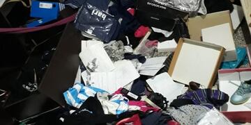 La imagen del robo fue subida a las redes sociales por la misma víctima (web)