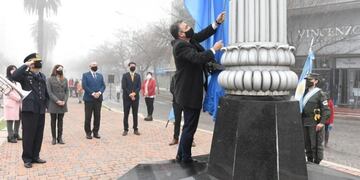 Acto por el día de la bandera en Rafaela