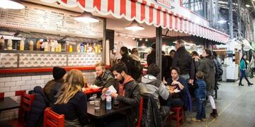 El Mercado de San Telmo está en pleno crecimiento (Clarín)