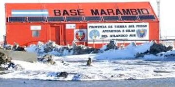 Aniversario de la Base aérea Marambio