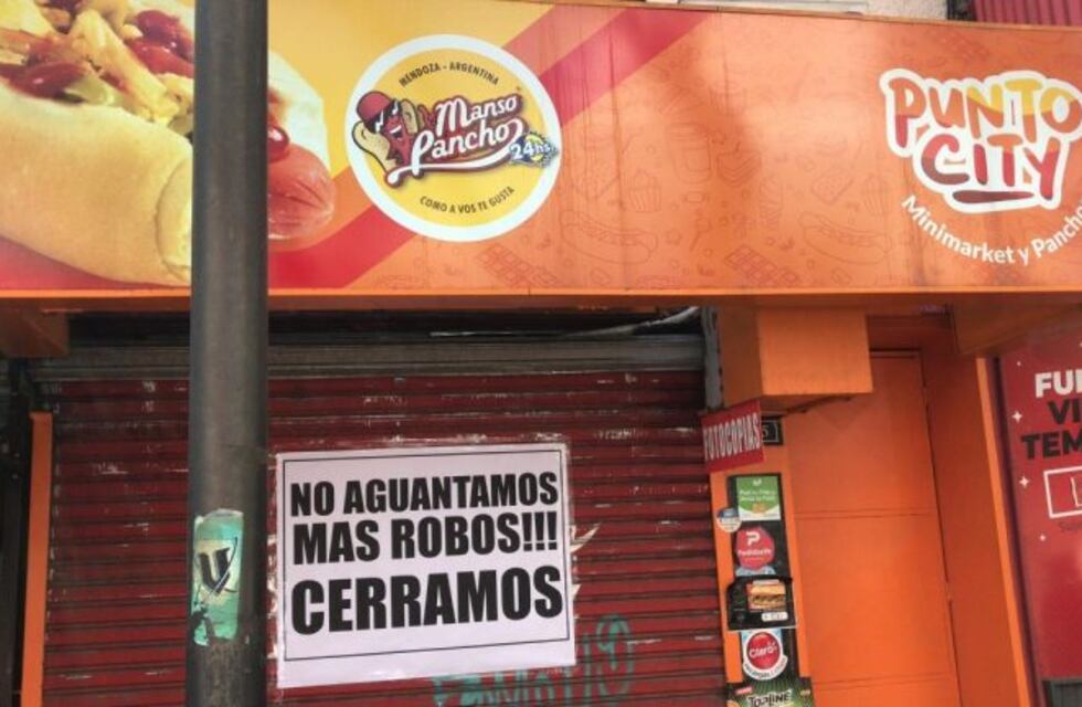 Un local sufrió dos robos en menos de diez días en pleno centro mendocino