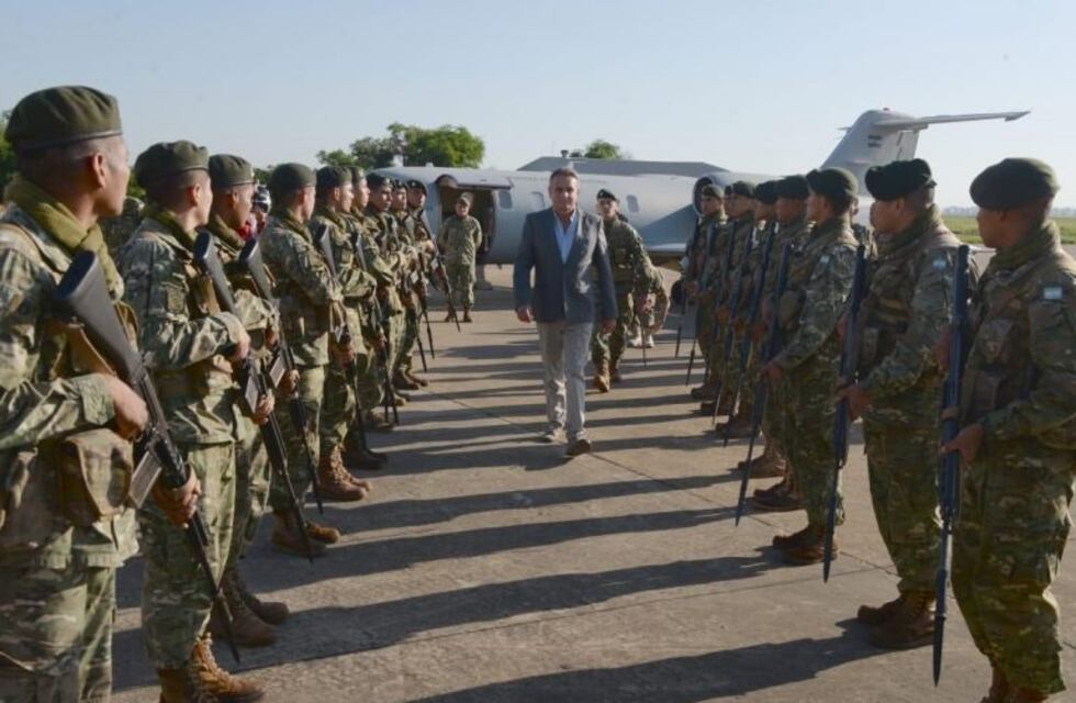 El Ministro de Defensa Agustín Rossi llegó a Salta