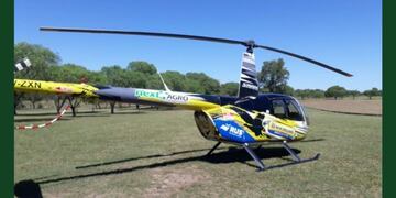 Helicóptero secuestrado en Totoral