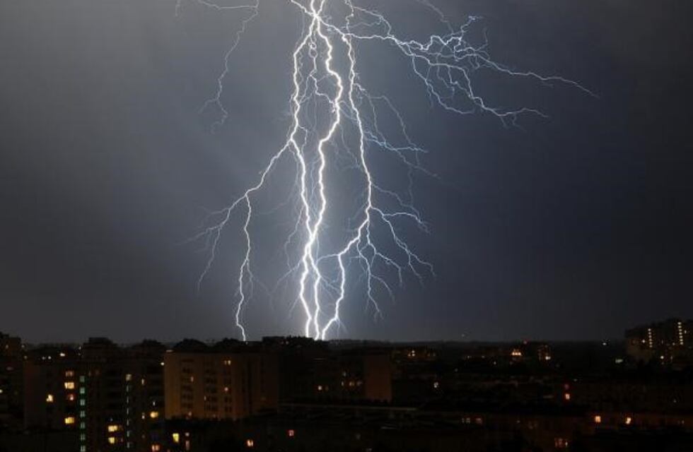 Un joven recibió la descarga de un rayo en San Luis