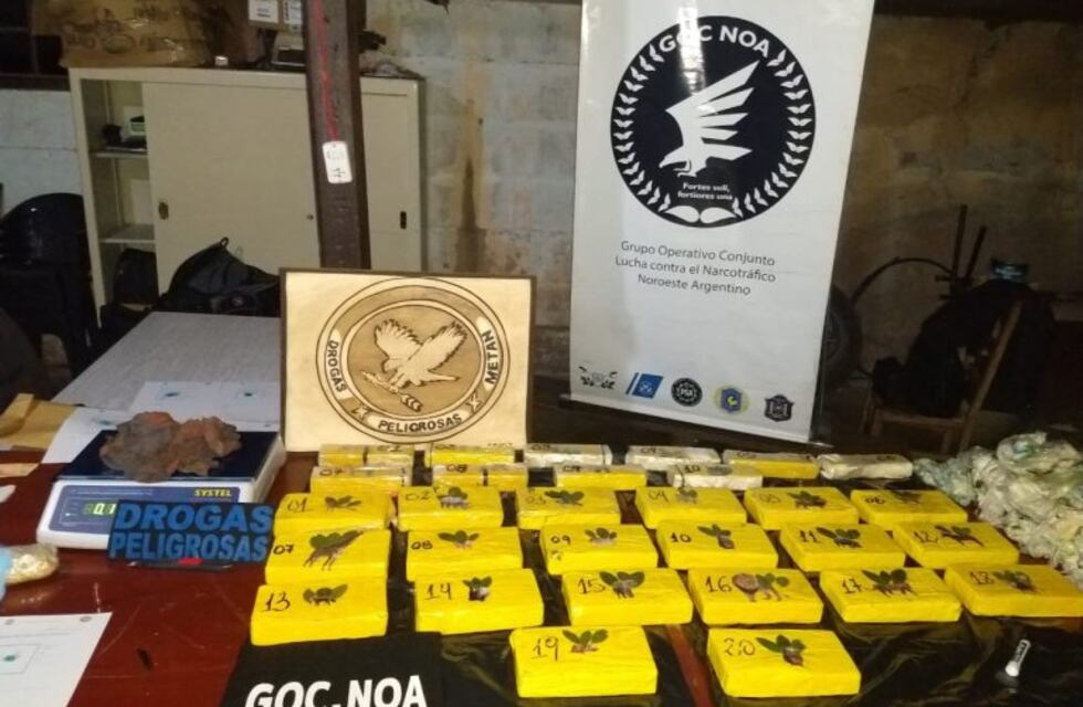 Importante golpe al narcotráfico en Metán