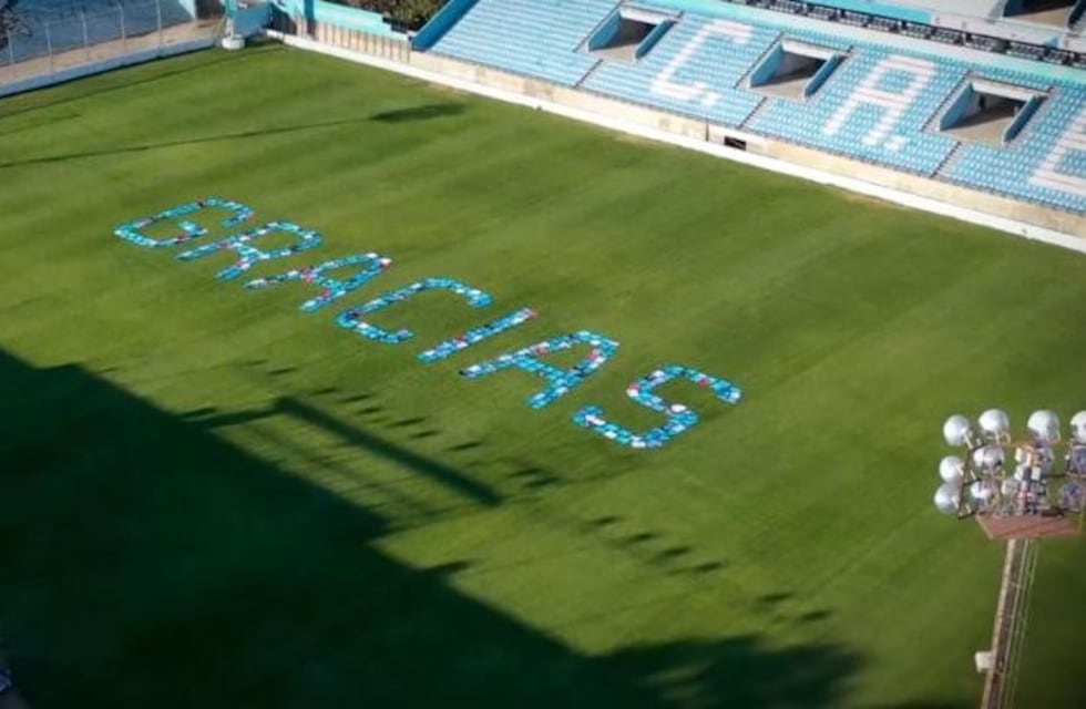 "Gracias": el saludo Gigante de Belgrano a sus socios