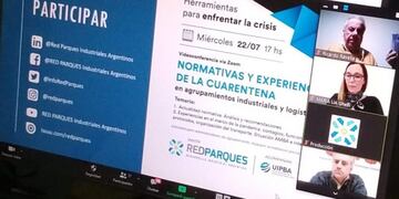 encuentro virtual para administradores de parques Industriales