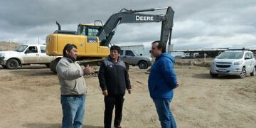 Continúa la obra de extensión de agua en Barrio Patagonia