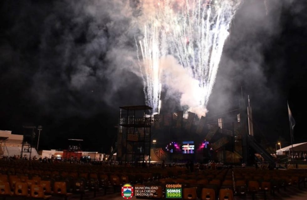 En fotos, así serán los fuegos artificiales sin estruendo que abrirán Cosquín 2018