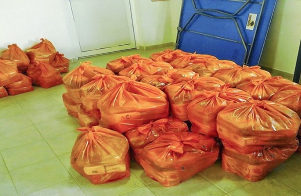 Continúa la entrega de módulos del programa alimentario municipal