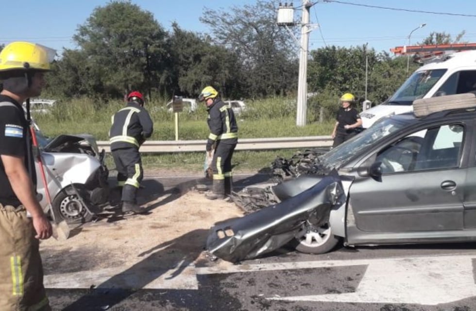 Siniestro vial en la ruta E-53
