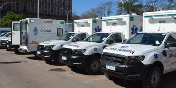 Salud de Chaco entregó ambulancias para siete localidades