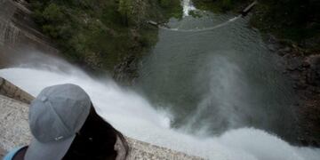 El Dique Los Molinos está por encima del nivel del vertedero\u002E