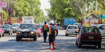 Operativo en Las Heras