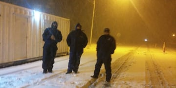 Nieve en El Sosneado
