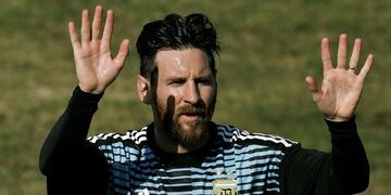 Messi dijo que su ilusión es jugar en Newell's aunque sea 6 meses\u002E (AFP)