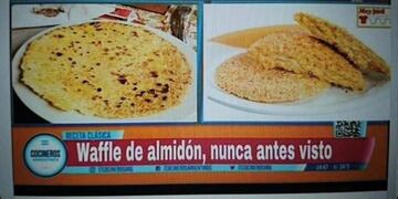 Mbeyú o waffle de almidón\u002E (Twitter)