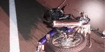 Un motociclista perdió la vida en un siniestro vial\u002E (Data Chaco)\u002E