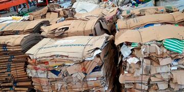 Reciclado de cartón