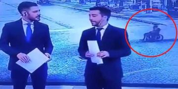 Un desopilante hecho se pudo ver en vivo en Canal 9