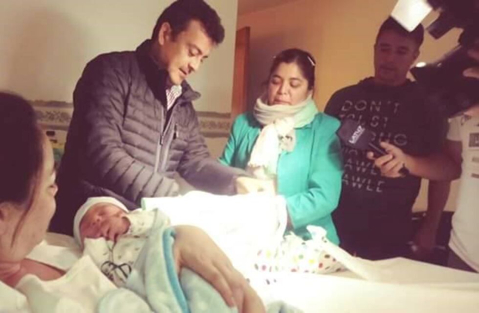Puerto deseado: Lucio Nahuel es el primer bebé del año