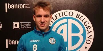 Gastón Gil Romero entrenó en Belgrano\u002E