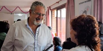 El ministro Gustavo Bouhid